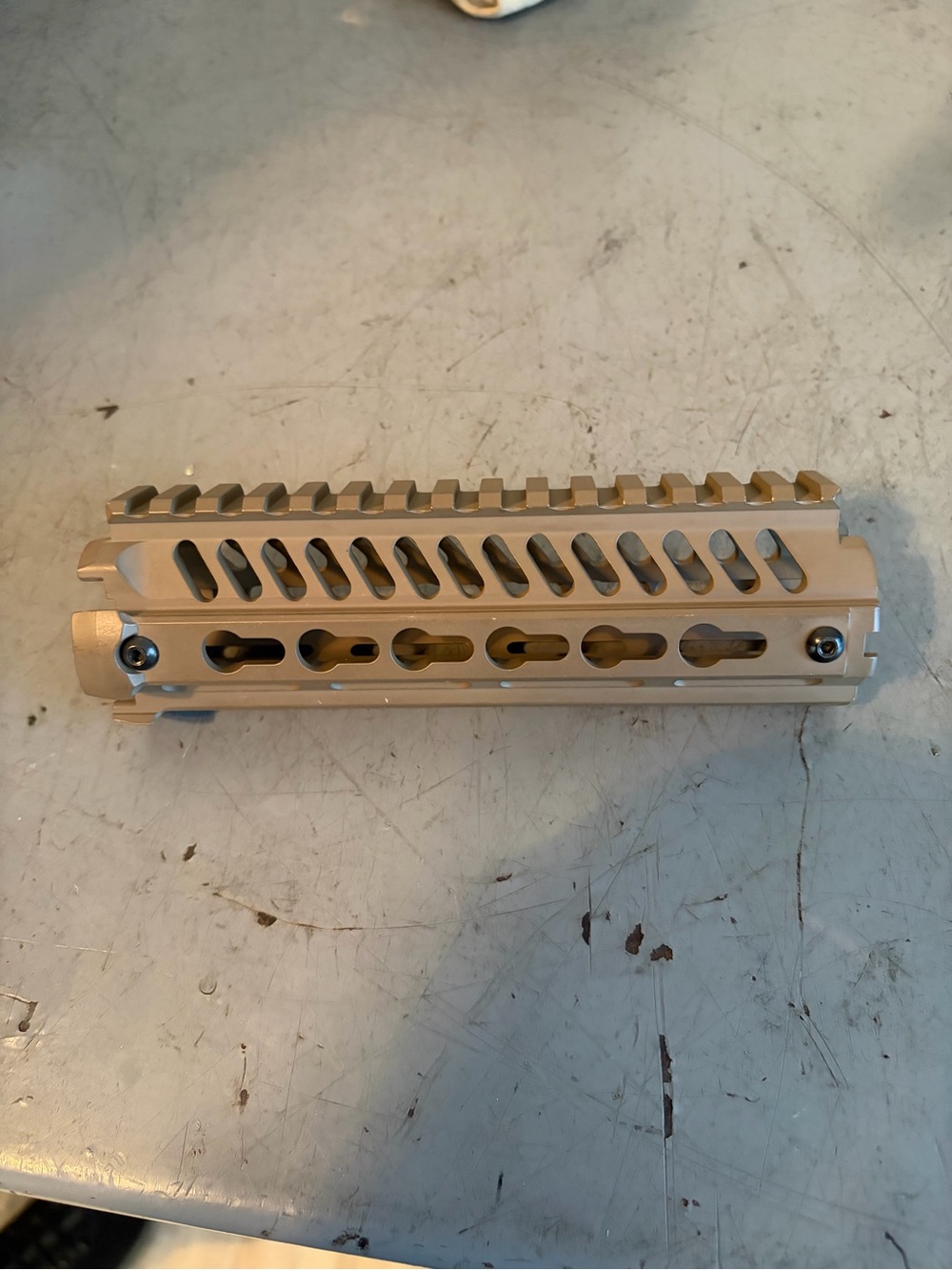 FDE Aluminum Handguard Rail - Tan